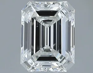 0.54ct EMERALD E VS1 Natural diamond