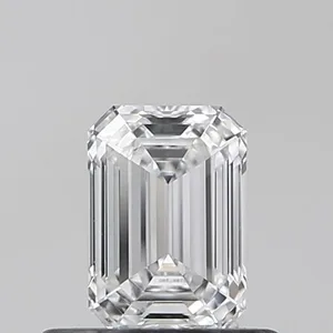 0.53ct EMERALD D VVS1 Lab diamond