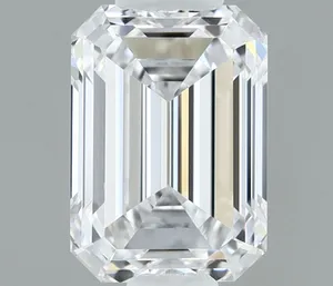 0.32ct EMERALD D VVS2 Natural diamond
