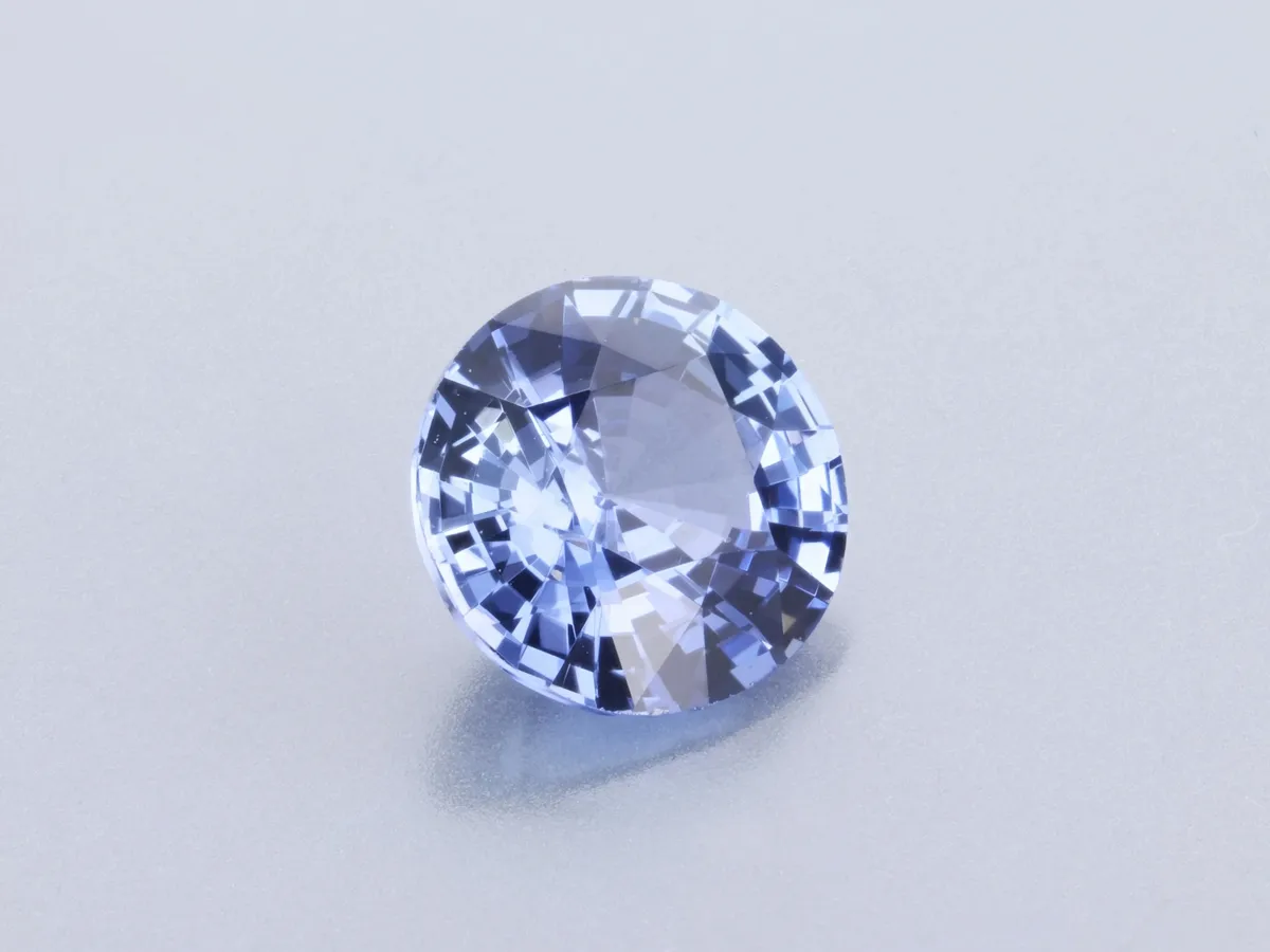 0.84ct Blue Sapphire, Round gemstone