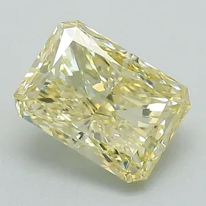 1.45ct RADIANT Fancy Yellow VS1 Coloured Lab diamond