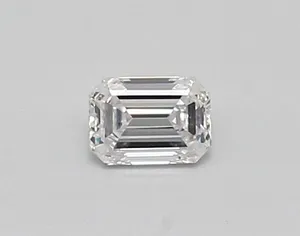 0.32ct EMERALD D VVS2 Lab diamond