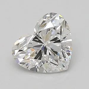 1.08ct HEART E VVS1 Lab diamond