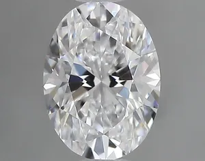 0.5ct OVAL D VVS2 Natural diamond