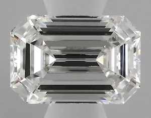 0.36ct EMERALD F VVS2 Natural diamond