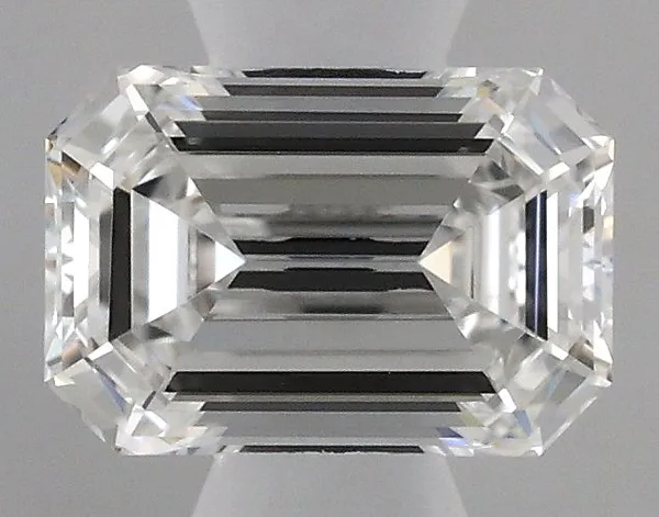 0.36ct EMERALD F VVS2 Natural diamond