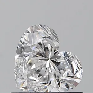 0.7ct HEART D VS2 Natural diamond