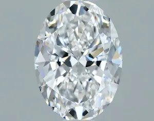 0.5ct OVAL D VVS1 Natural diamond