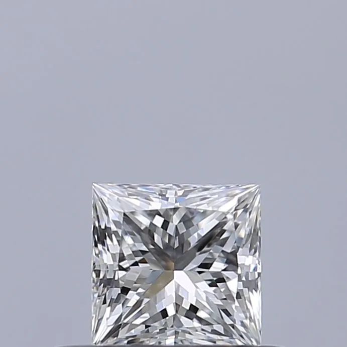 0.34ct PRINCESS D VVS2 Natural diamond