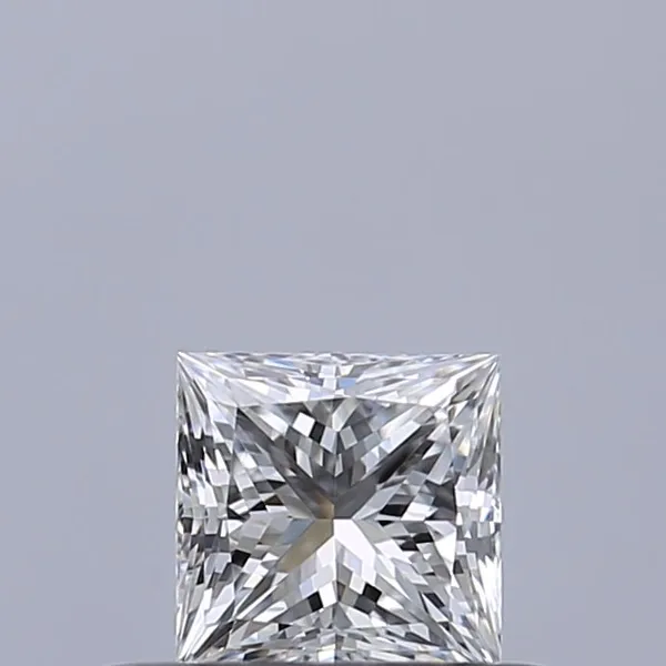 0.34ct PRINCESS D VVS2 Natural diamond