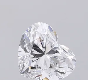 1.1ct HEART D VVS1 Lab diamond