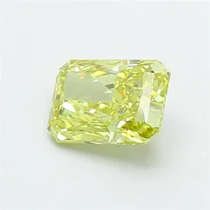1.03ct RADIANT Fancy Yellow VS1 Coloured Lab diamond
