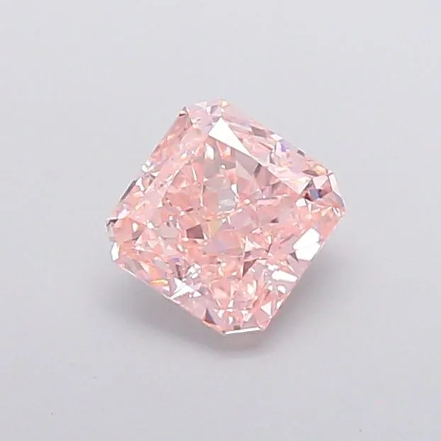 1.48ct RADIANT Fancy Intense Pink VS1 Coloured Lab diamond