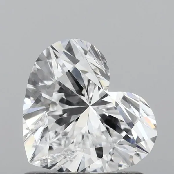 0.94ct HEART D VVS2 Lab diamond