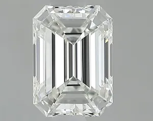 0.55ct EMERALD H VVS1 Natural diamond
