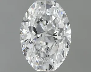0.4ct OVAL D SI1 Natural diamond