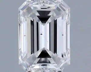 0.3ct EMERALD E SI1 Natural diamond