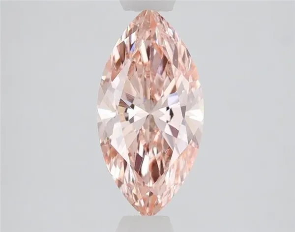 1.11ct MARQUISE Fancy Vivid Pink VS1 Coloured Lab diamond