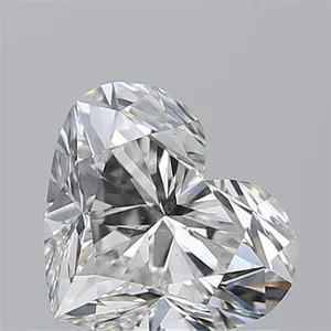 0.9ct HEART G SI1 Natural diamond