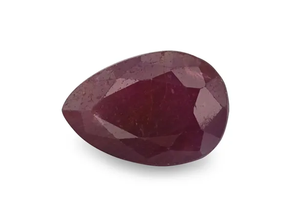 1.82ct Red Ruby, Pear Shape cut gemstone
