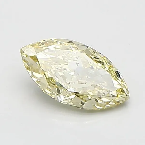 1ct MARQUISE Fancy Yellow VS1 Coloured Lab diamond