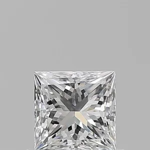0.61ct PRINCESS E VS2 Natural diamond