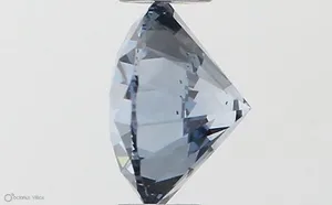 0.5ct ROUND Fancy Intense Blue SI1 Coloured Lab diamond