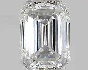 0.55ct EMERALD D VVS1 Natural diamond