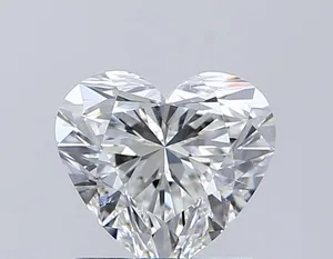 1.01ct HEART H SI1 Natural diamond