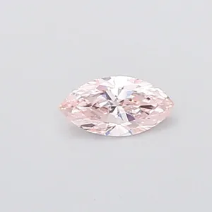 0.3ct MARQUISE Fancy Light Pink VS2 Coloured Lab diamond