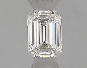 0.43ct EMERALD F VS2 Natural diamond