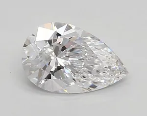 0.86ct PEAR D VVS2 Lab diamond
