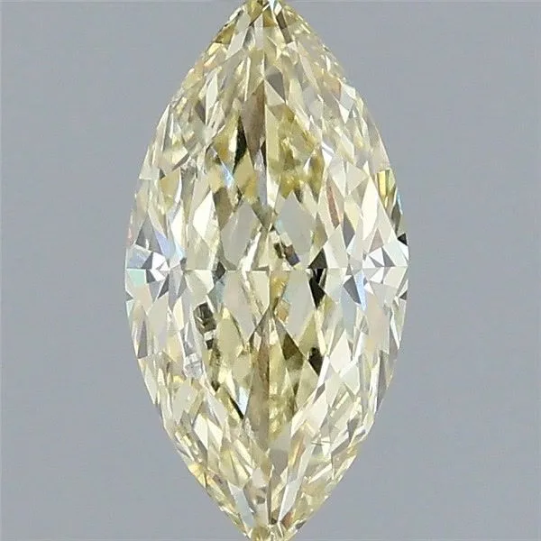 1.02ct MARQUISE Fancy Yellow VS1 Coloured Lab diamond