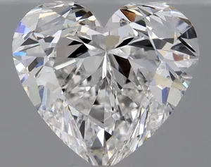 0.7ct HEART F VVS1 Natural diamond