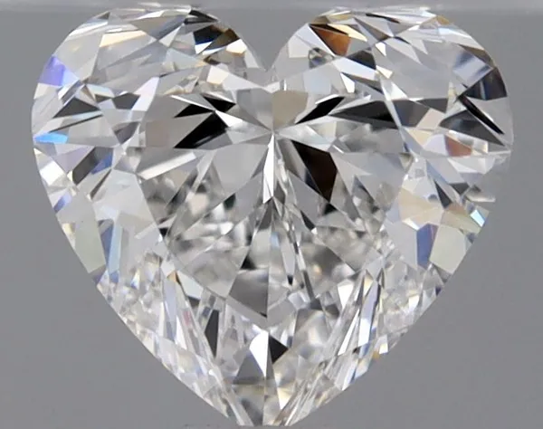 0.7ct HEART F VVS1 Natural diamond