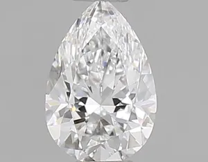 0.74ct PEAR D VVS2 Lab diamond