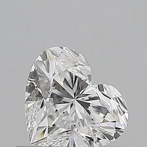 0.55ct HEART D VS2 Natural diamond