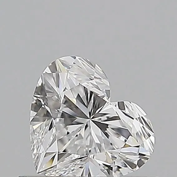 0.55ct HEART D VS2 Natural diamond