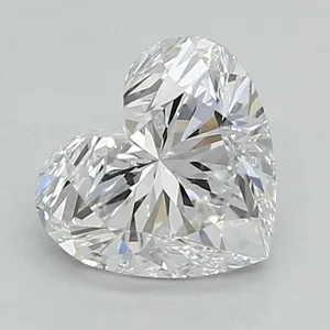 1.01ct HEART D SI1 Lab diamond