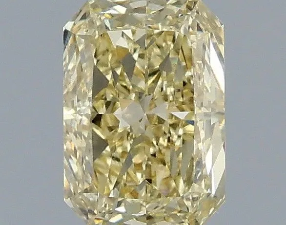 1.1ct RADIANT Fancy Yellow VVS2 Coloured Lab diamond