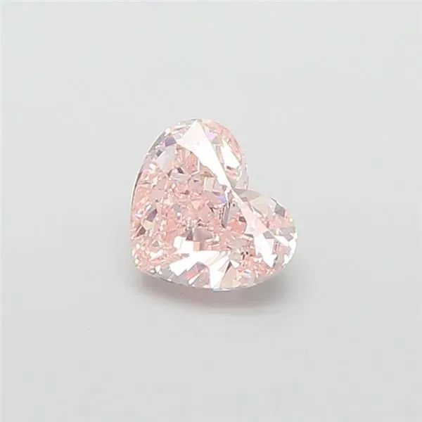 1.20ct HEART Fancy Pink VS1 Coloured Lab diamond