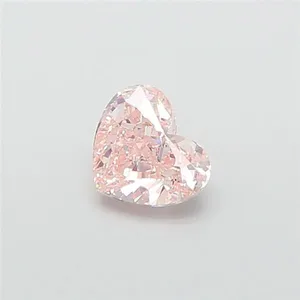 1.2ct HEART Fancy Pink VS1 Coloured Lab diamond