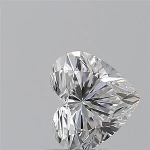 0.9ct HEART F VS2 Natural diamond