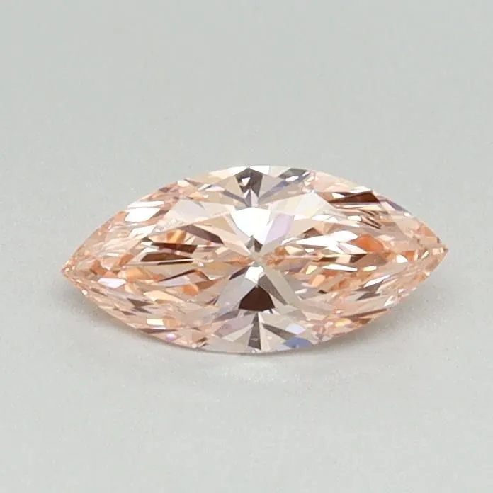 0.33ct MARQUISE Fancy Intense Pink VVS2 Coloured Lab diamond