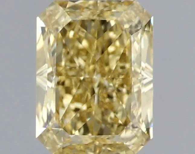 1.04ct RADIANT Fancy Intense Yellow VS1 Coloured Lab diamond