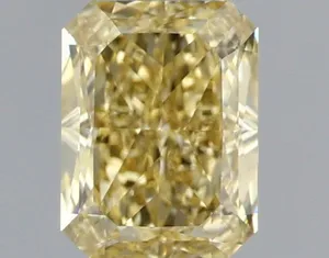 1.04ct RADIANT Fancy Intense Yellow VS1 Coloured Lab diamond