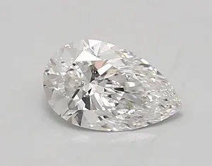 0.77ct PEAR D VVS1 Lab diamond
