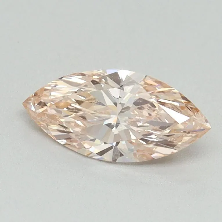 0.60ct MARQUISE Fancy Intense Pink VS2 Coloured Lab diamond