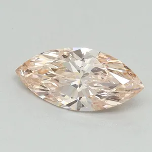 0.6ct MARQUISE Fancy Intense Pink VS2 Coloured Lab diamond