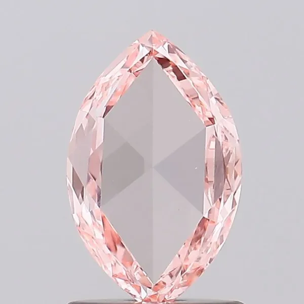 1.15ct MARQUISE Fancy Intense Pink VS1 Coloured Lab diamond